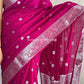 Berry Pink Kaveri Saree