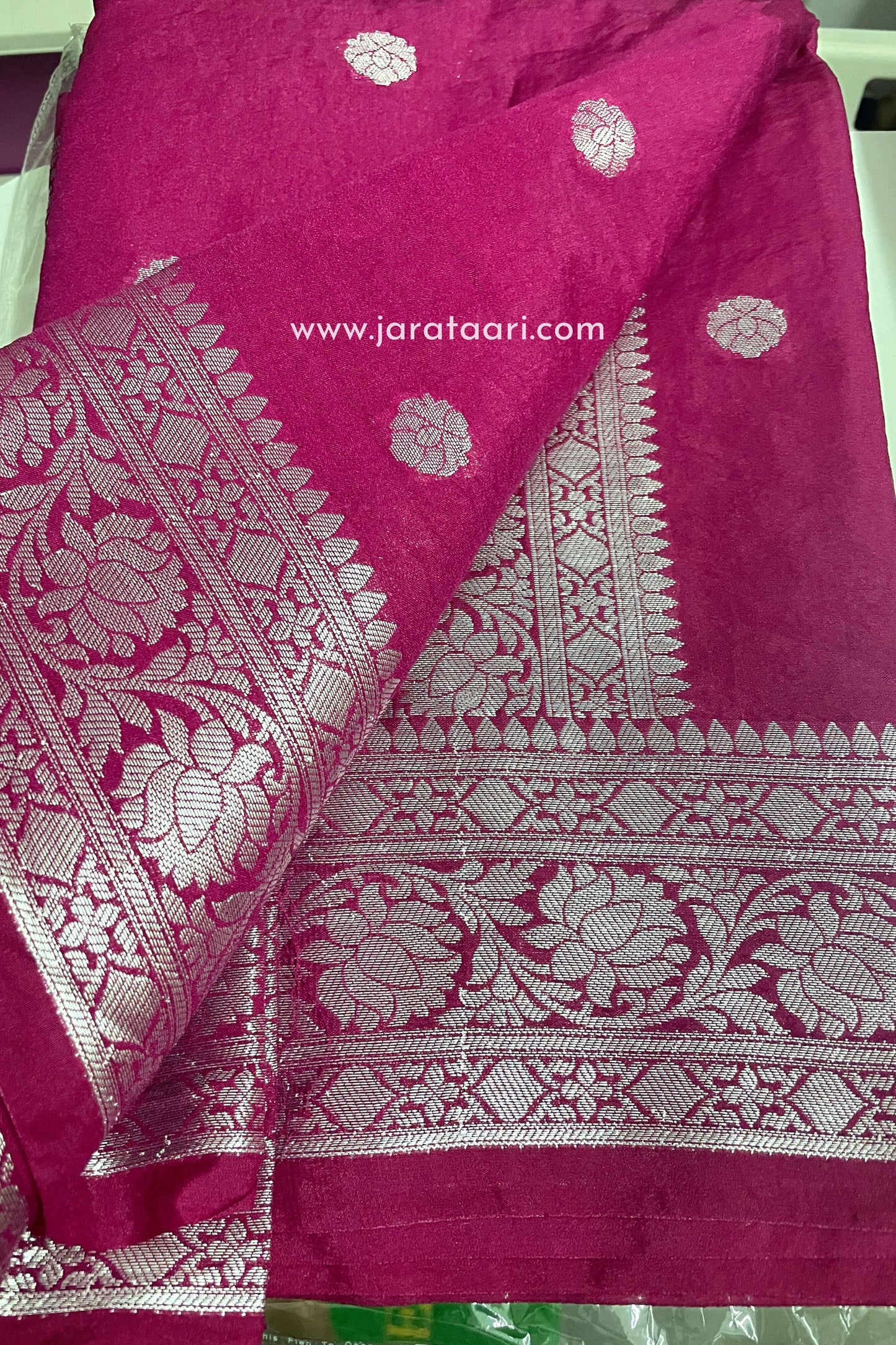 Berry Pink Kaveri Saree