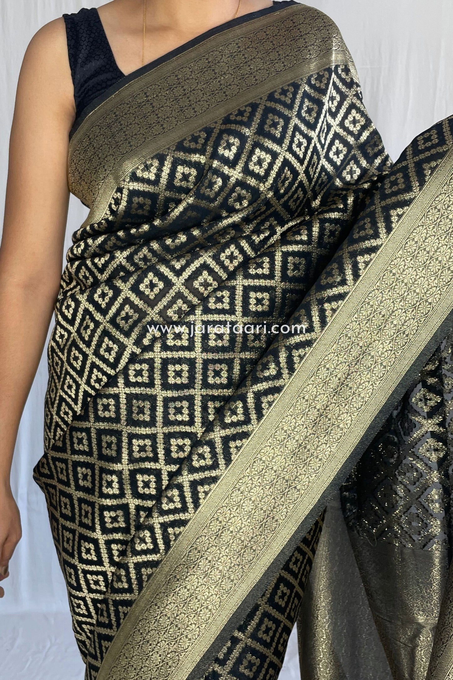 Black Avani Saree 2