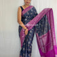 Blue Purple Urmila Saree