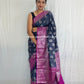 Blue Purple Urmila Saree