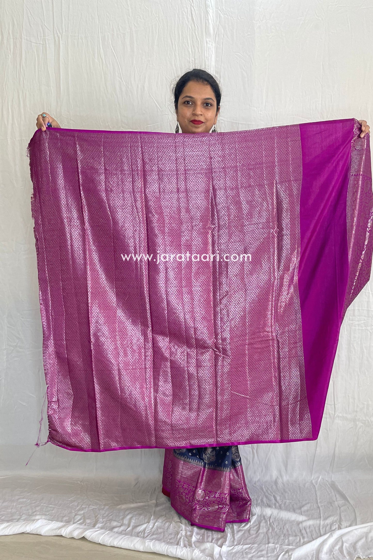 Blue Purple Urmila Saree