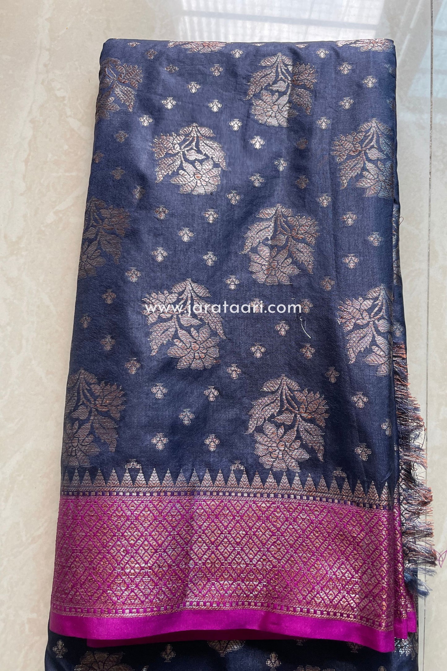 Blue Purple Urmila Saree