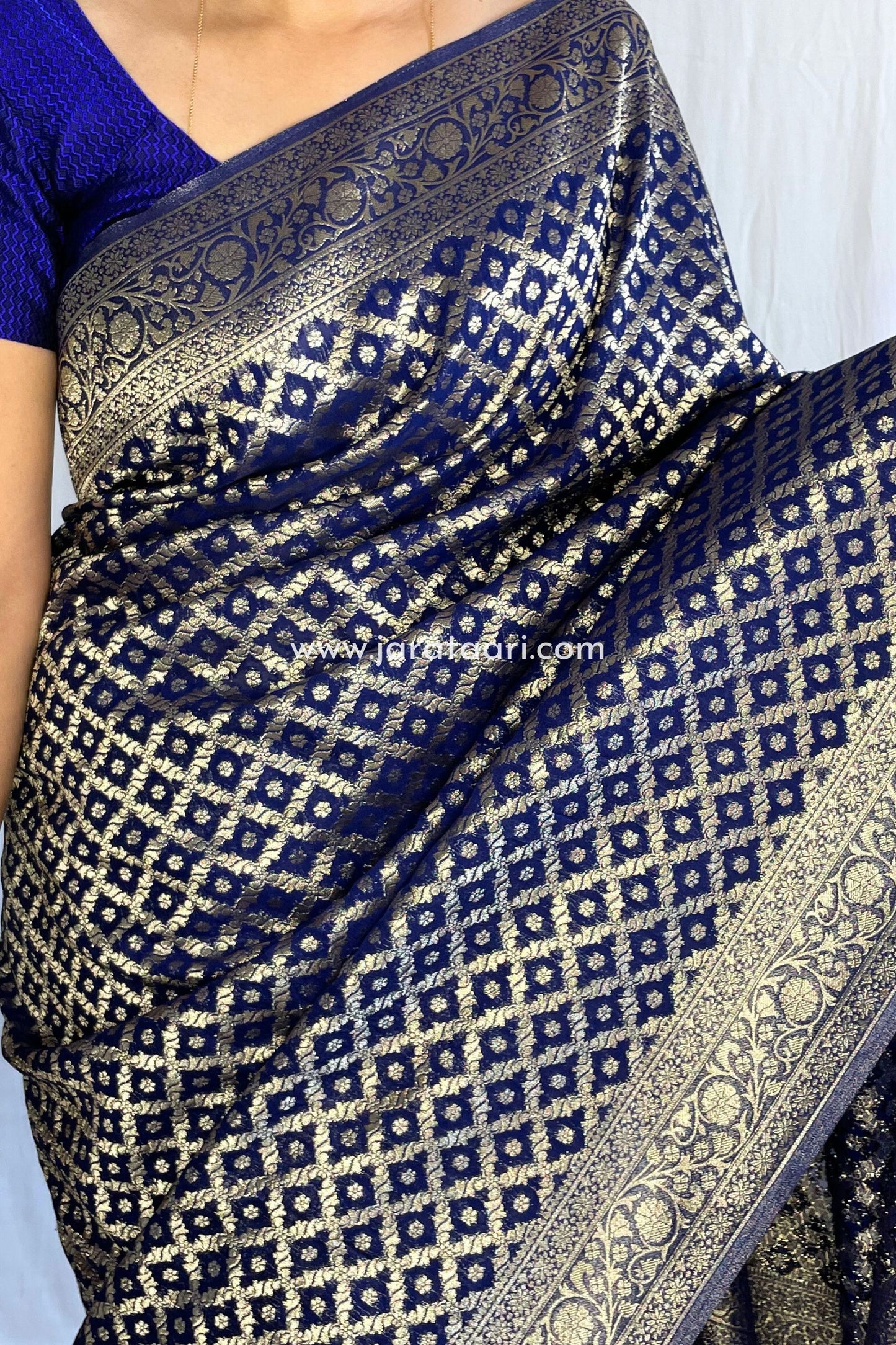 Blue Avani Saree