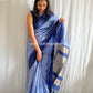 Blue Silk Saree - Sangini | Jarataari
