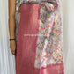 Gray Garnet Pink Navya Saree