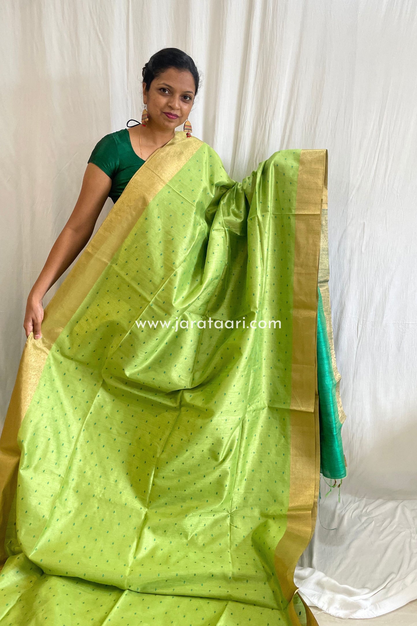 Green Aditi Saree