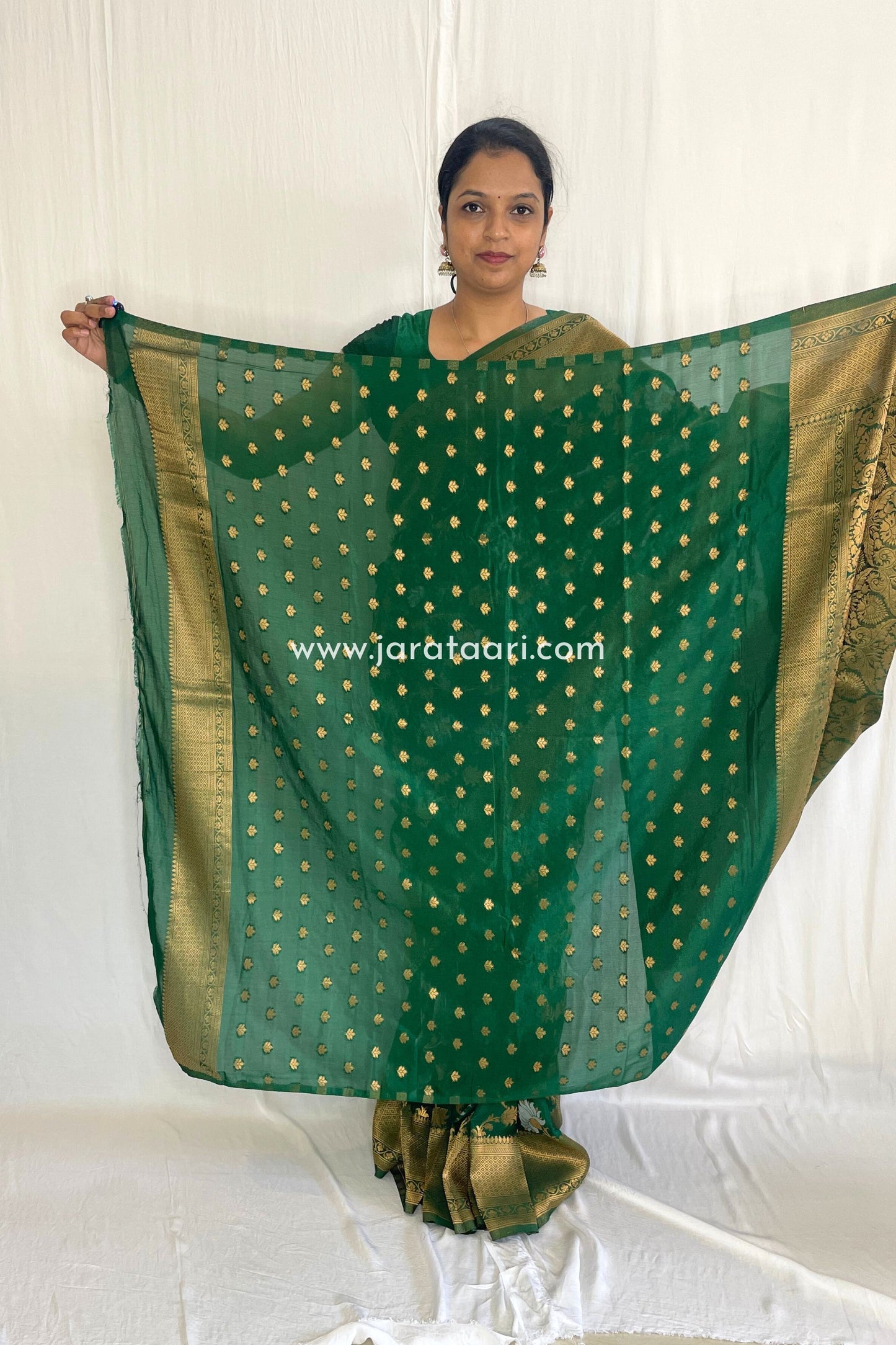 Green Saroj Saree
