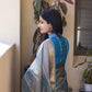 Light Blue Tissue Saree