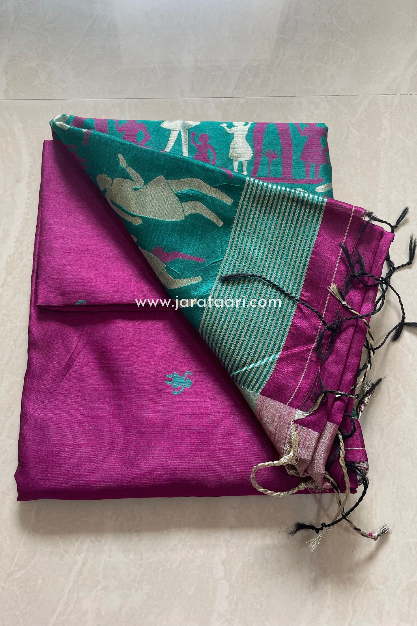 Purple Soha Saree