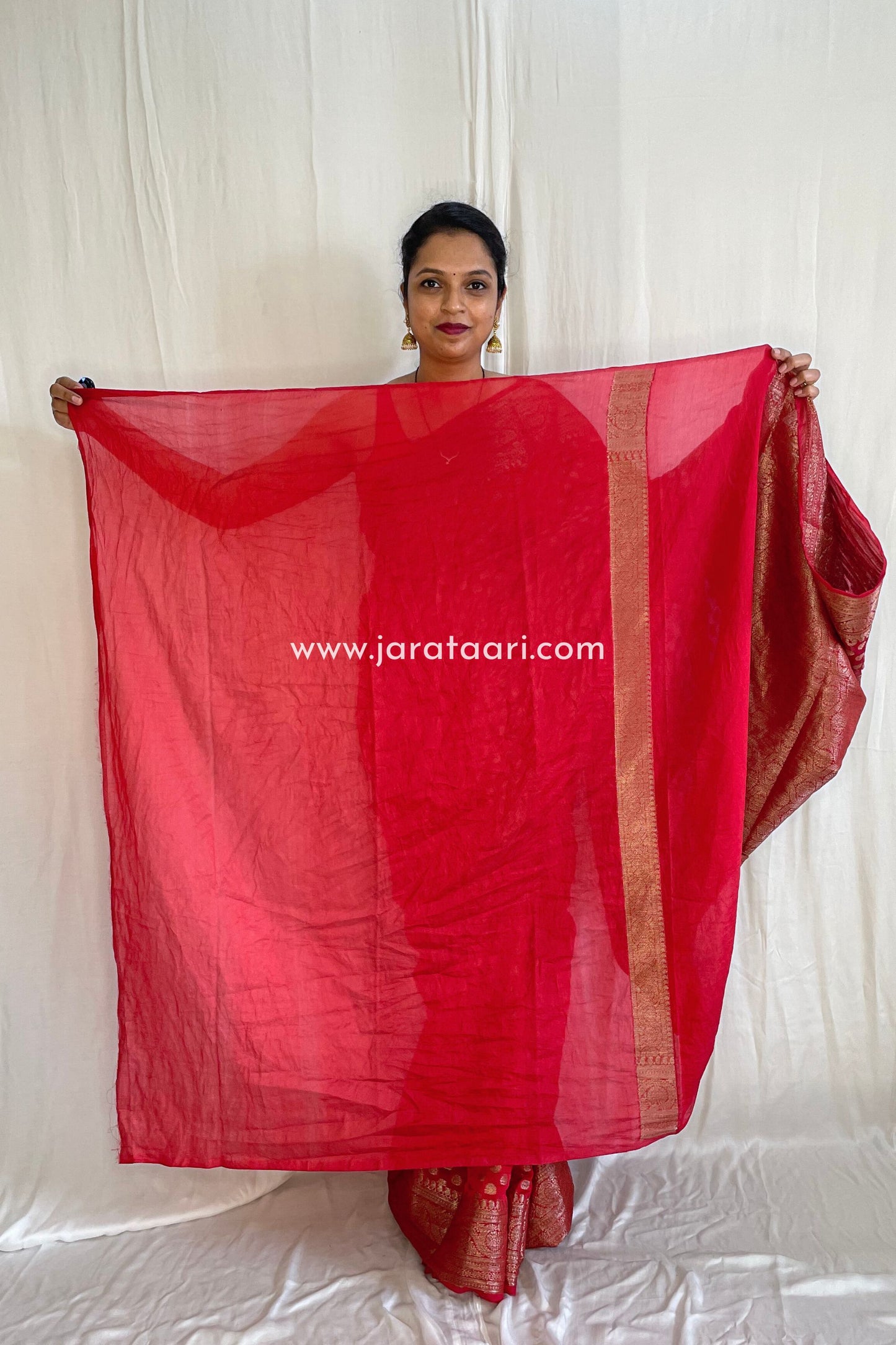 Red Lavanya Saree