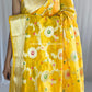 Yellow Meena Saree