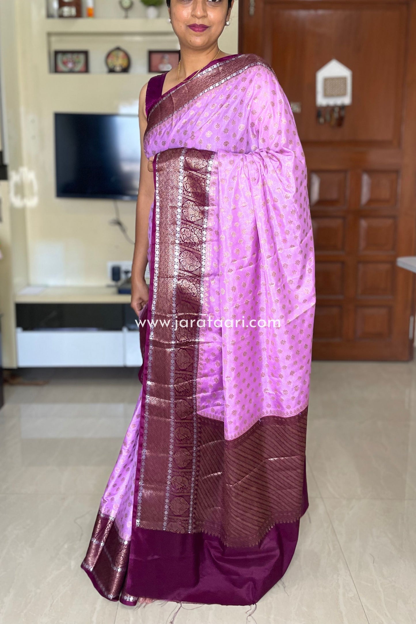 Lilac Anushka Saree