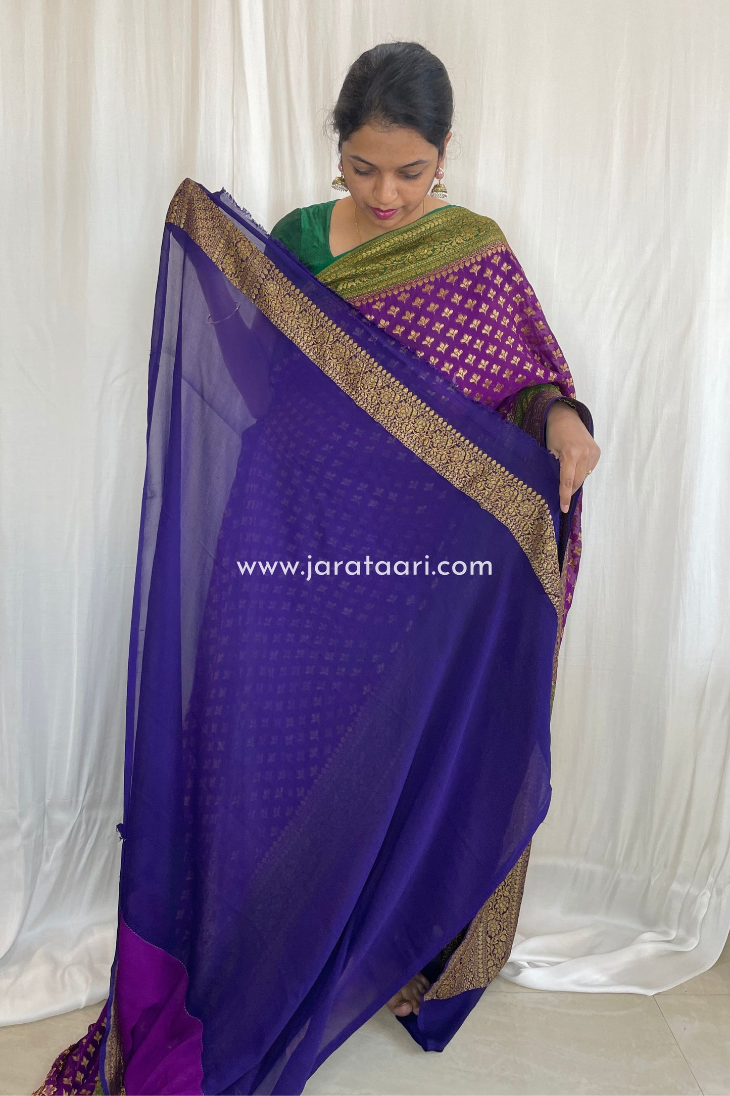 Purple Mohini Saree