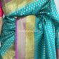 Turquoise Sitaara Saree